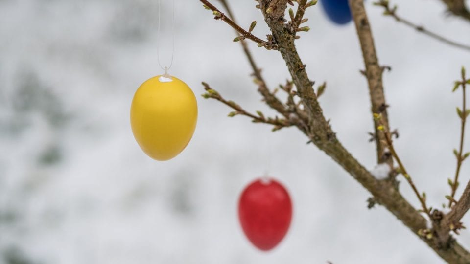 Schnee zu Ostern