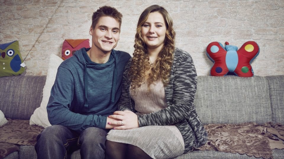 Sarafina Wollny und Peter