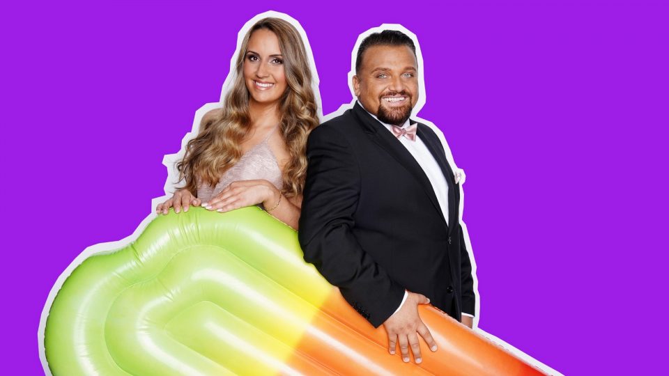 Senay Ak und Menowin Fröhlich