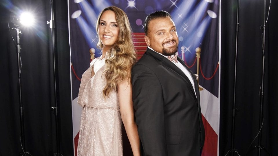 Senay Ak und Menowin Fröhlich