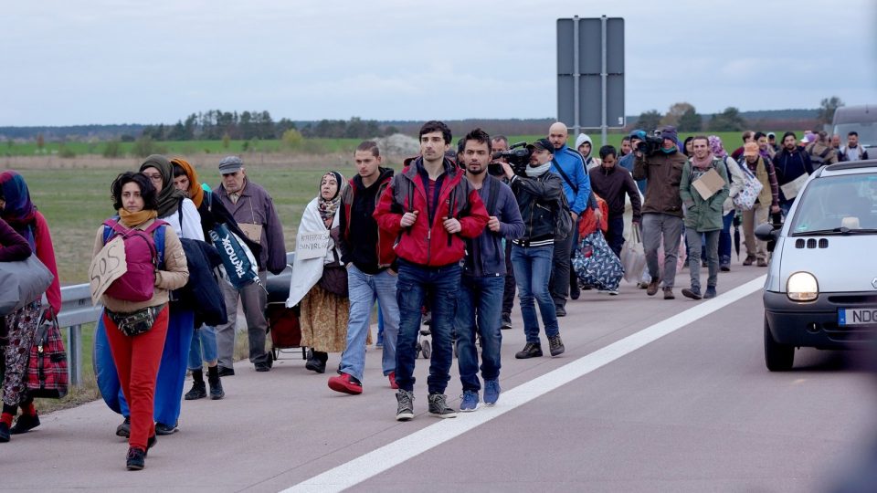 "Angela Merkel und die Flüchtlinge"