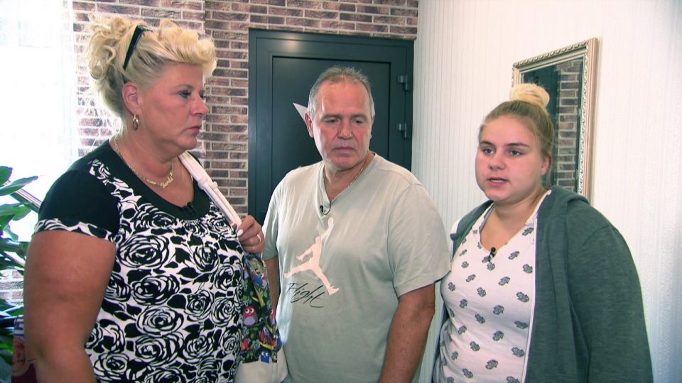 Estefanie, Silvia und Harald