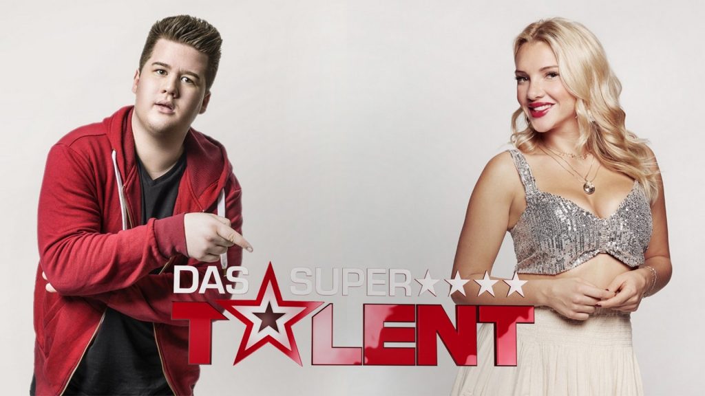 Chris Tall und Evelyn Burdecki bei "Das Supertalent"
