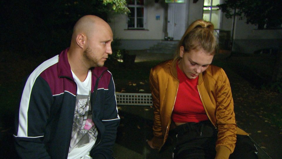 Krätze und Lynn bei "Berlin - Tag & Nacht"