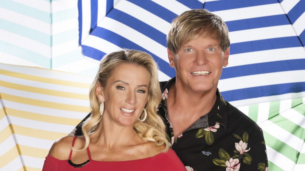 Peggy Jerofke und Stephan Jerkel im "Sommerhaus der Stars"