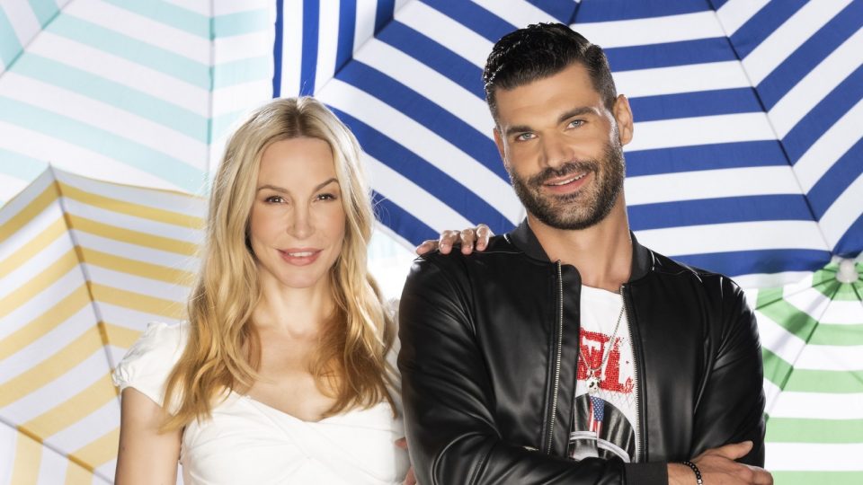 Michelle Monballijn und Mike Cees-Monballijn im "Sommerhaus der Stars"